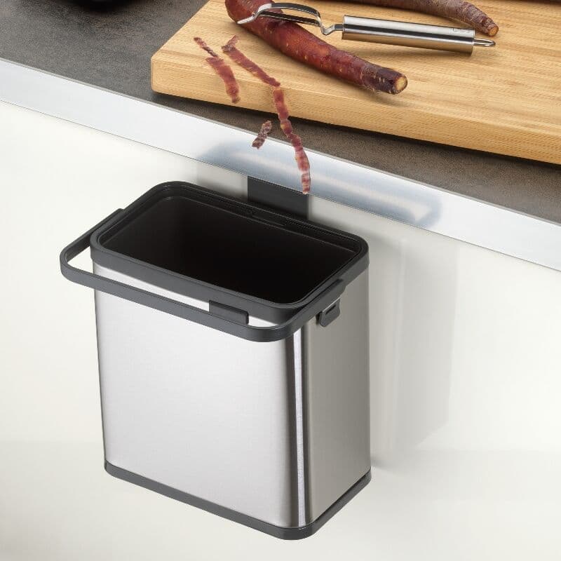 KELA Кош за органични отпадъци “Plata“ стомана – 2,1 л.