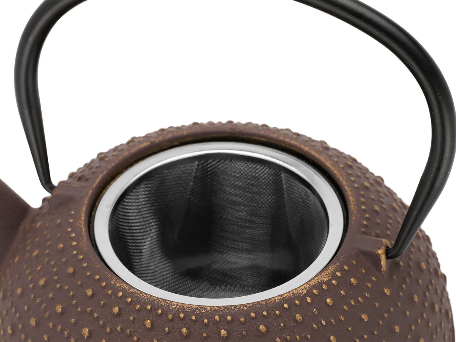 BREDEMEIJER Чугунен чайник “Anhui“ – цвят патладжан – 0,9 л