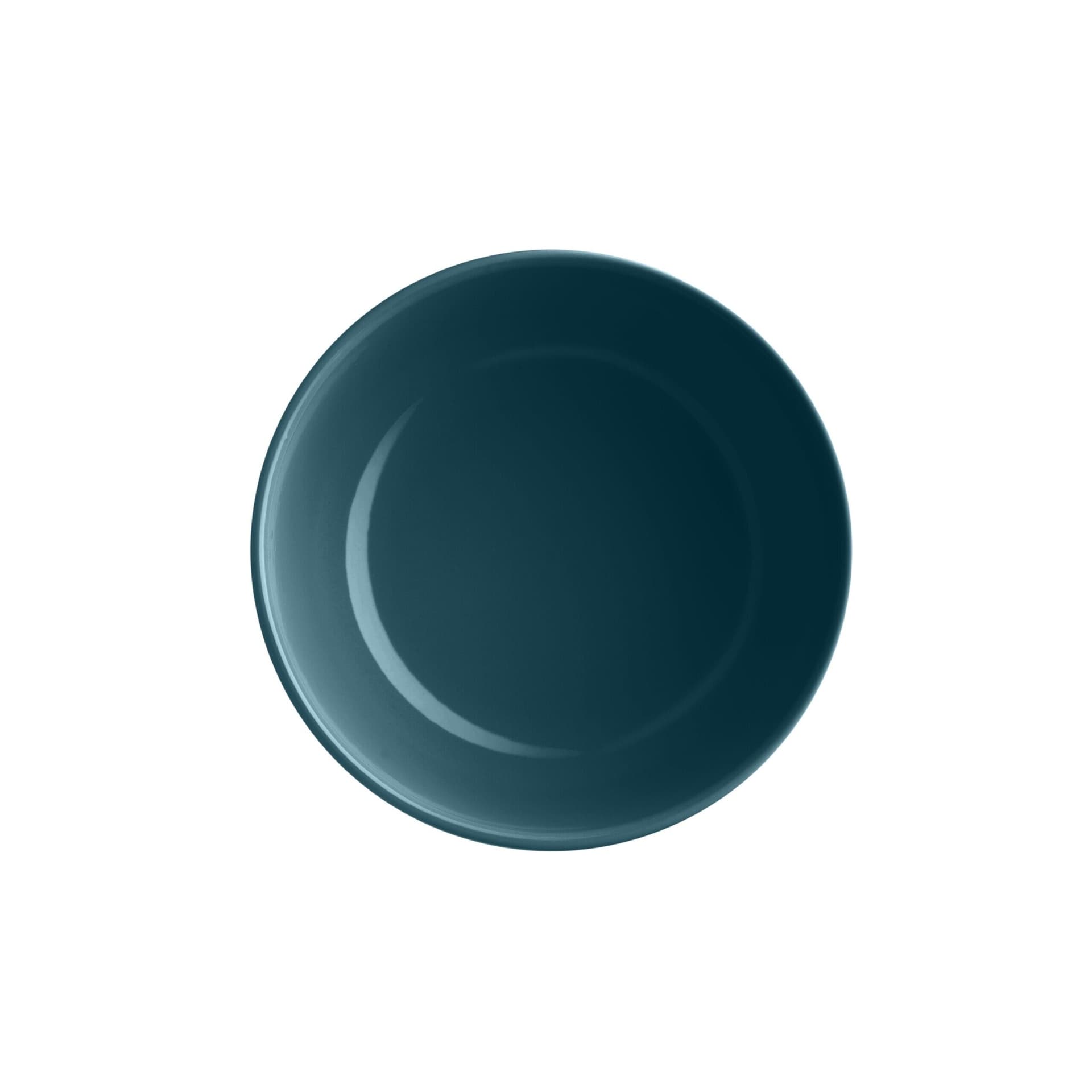 EMILE HENRY Керамична купа Ø 16 – цвят синьо-зелен / екрю