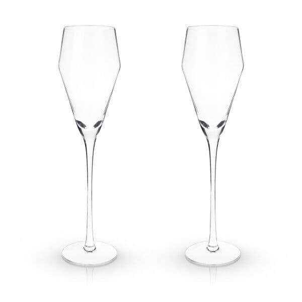 VISKI Кристални чаши за просеко “RAYE“ 2бр. – 236мл.