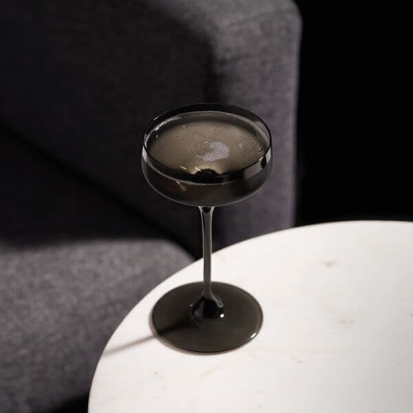 VISKI Кристални чаши за коктейли купе “Nouveau“ 2 бр. – цвят опушено сиво – 192 мл.