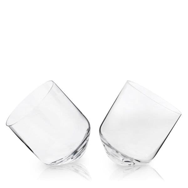 VISKI Кристални въртящи/аераторни чаши за уиски “ROLLING“ 2 бр. – 350 мл.