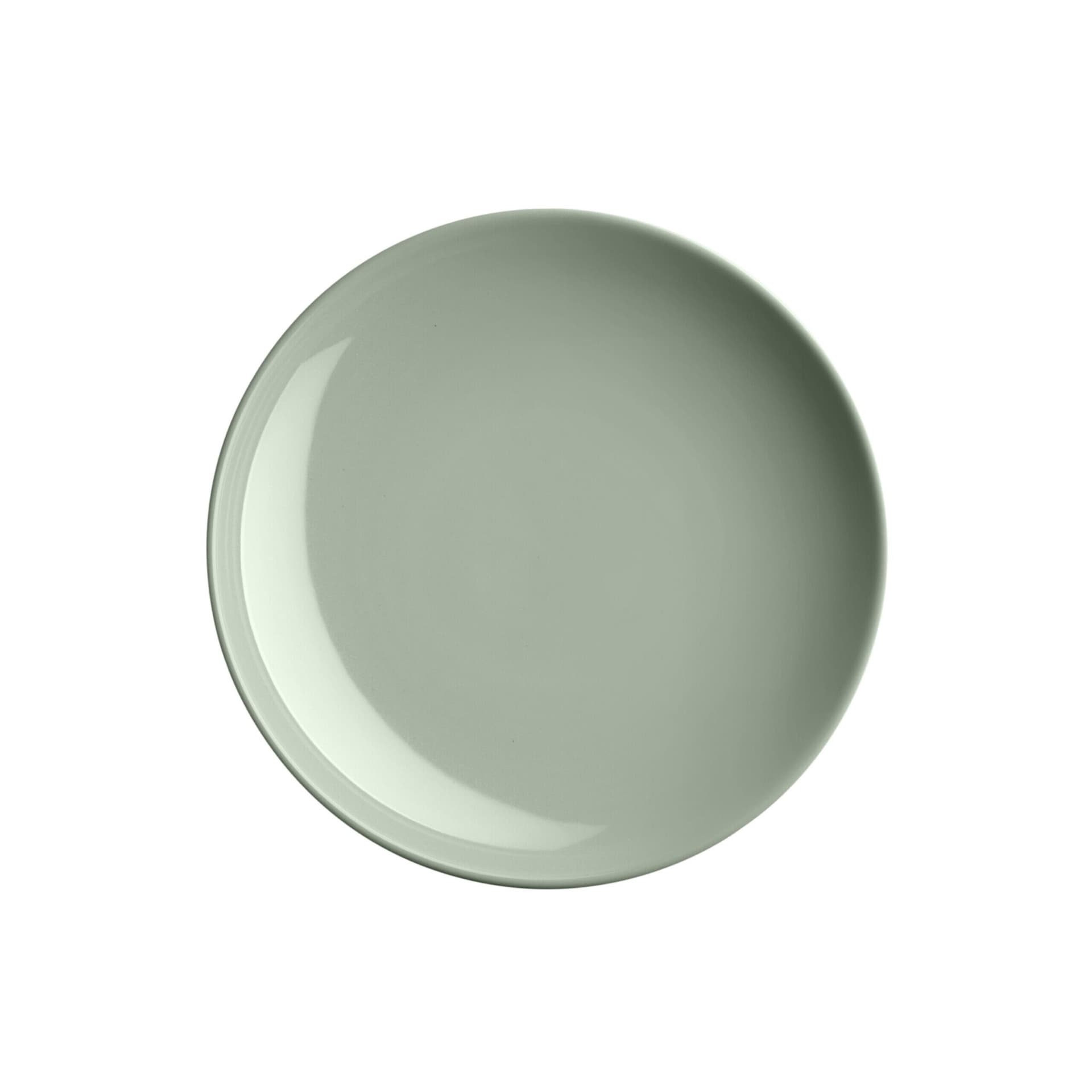 EMILE HENRY Керамична чиния Ø 20 – цвят минт / екрю