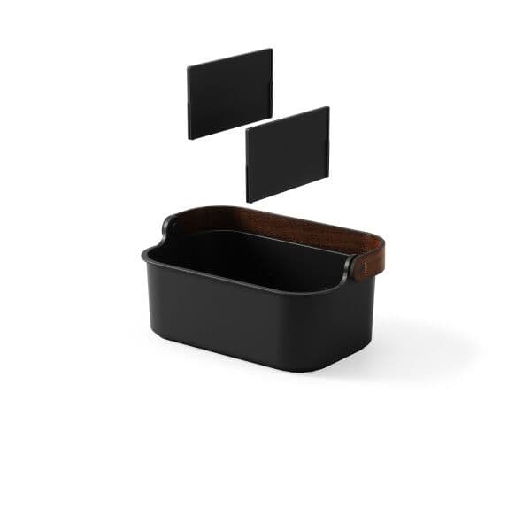 UMBRA Органайзер за гримове и аксесоари “BELLWOOD“ – размер 29х17 см – цвят черен / орех