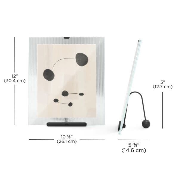 UMBRA Рамка за снимки “FLUTE“ – цвят черен – 20х25см