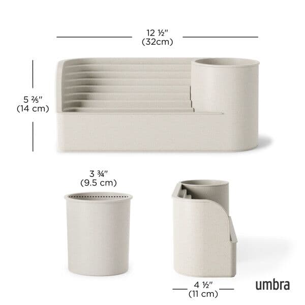 UMBRA Настолен декоративен фонтан “STREAM“ – цвят пясък