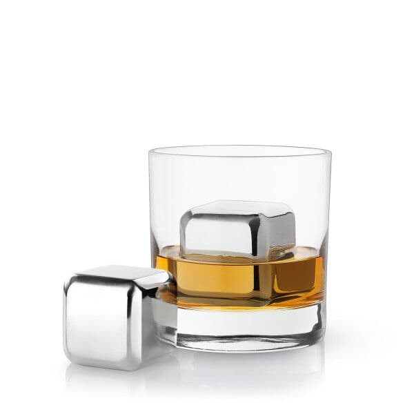 VISKI Стоманени охладители големи “Glacier Rocks XL Cube“ – 2бр.