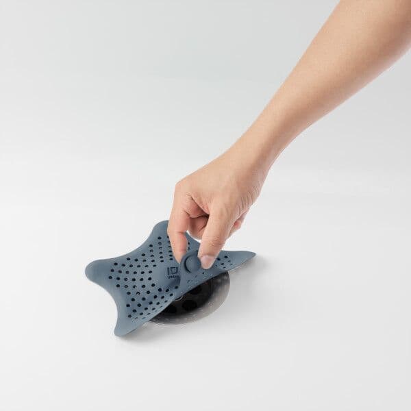 UMBRA Аксесоар за сифон, за събиране на косми “STARFISH“ – цвят пастелно син