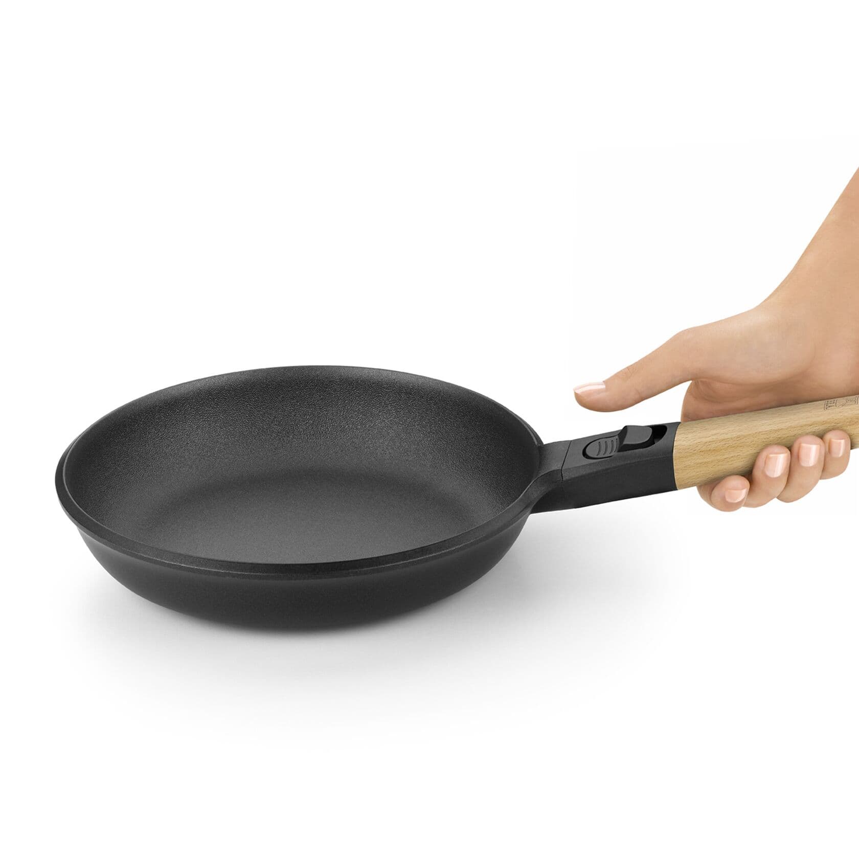 BRA Тиган “MARKET“ – Ø 20 см. с мобилна дръжка