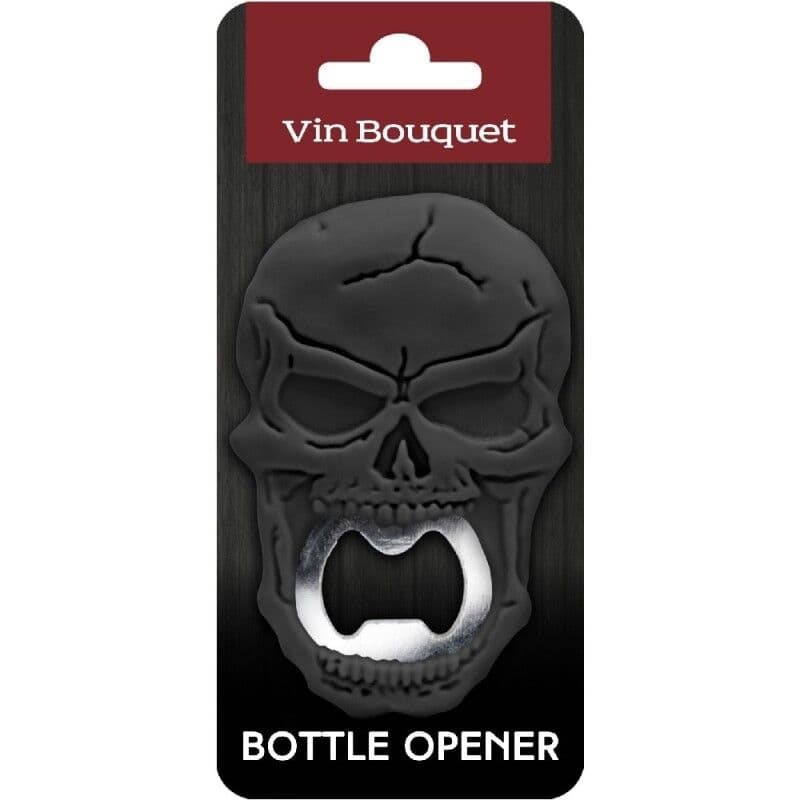 Vin Bouquet Отварачка за бутилки ЧЕРЕП – черна