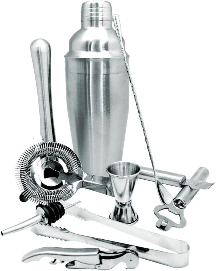 Vin Bouquet Сет за коктейли с бамбукова стойка – 10 части