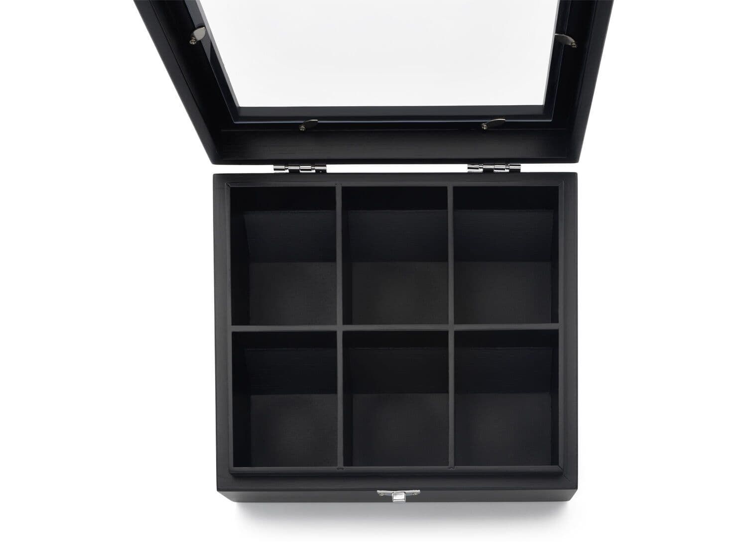 BREDEMEIJER Бамбукова кутия за чай с 6 отделения – черна