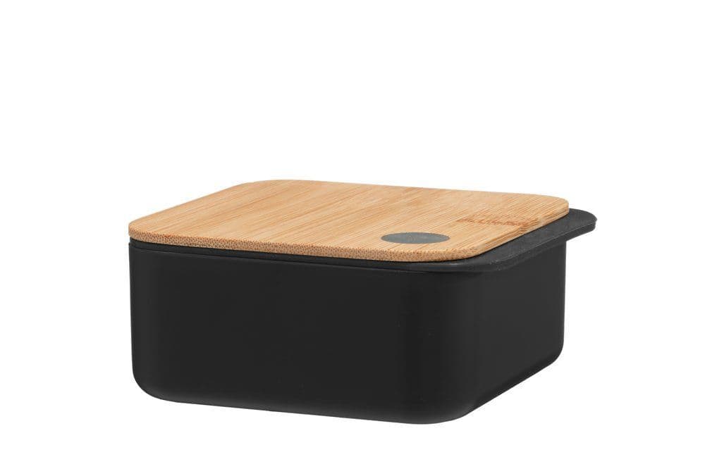MAKU Кутия за съхранение с бамбуков капак 0,28 л. – размер S