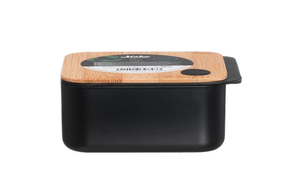 MAKU Кутия за съхранение с бамбуков капак 0,28 л. – размер S