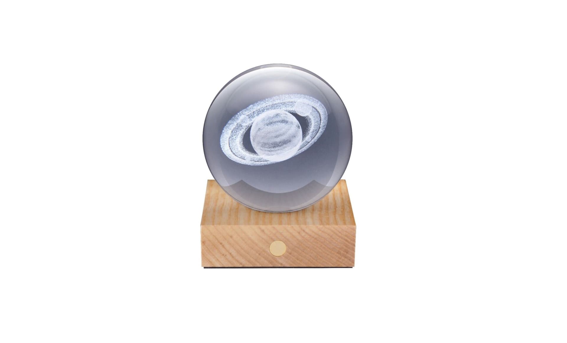 GINGKO 3D Смарт лампа “Amber Crystal“ - Сатурн