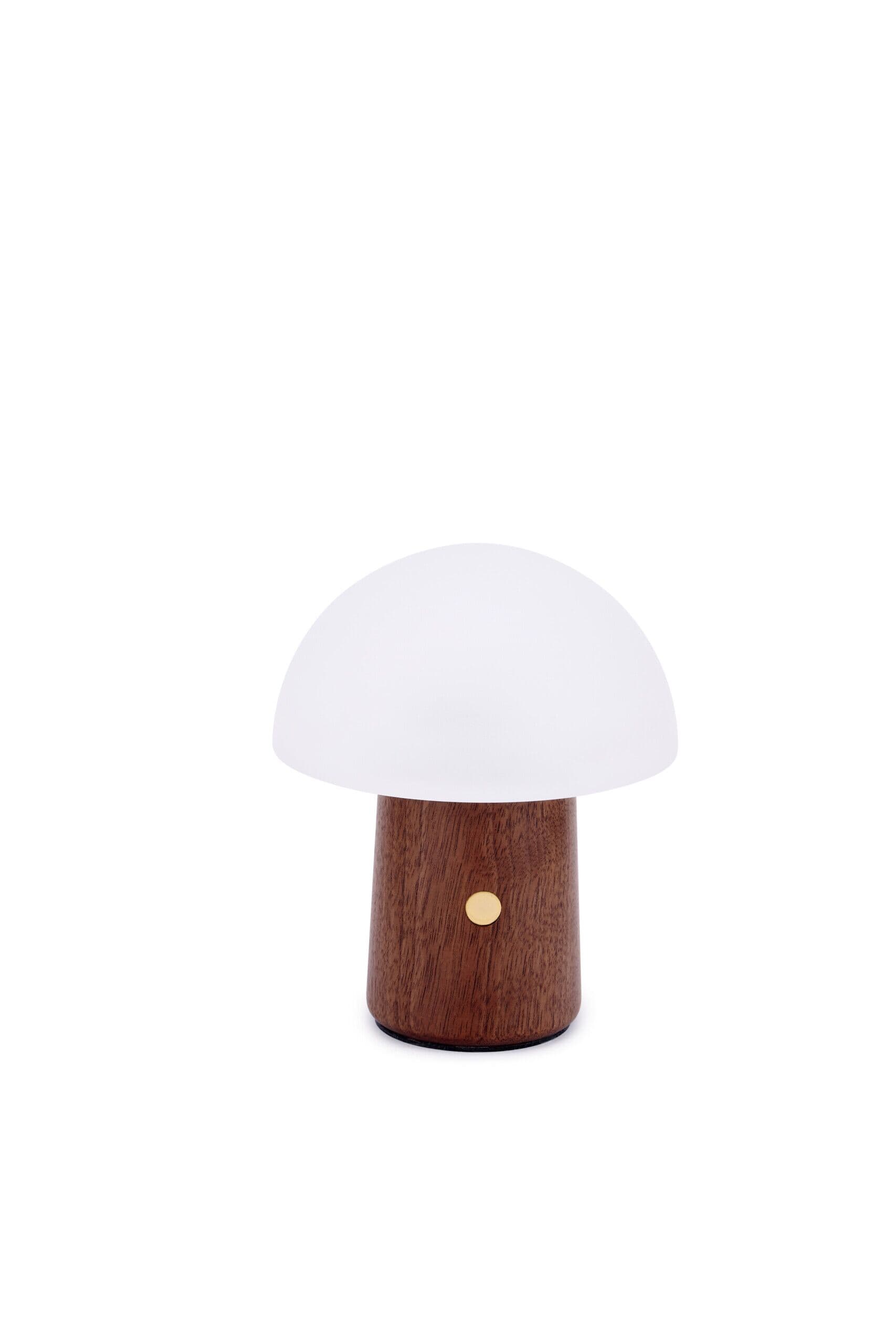 GINGKO Смарт лампа “Alice Mushroom“ М – 12,5см. /орех