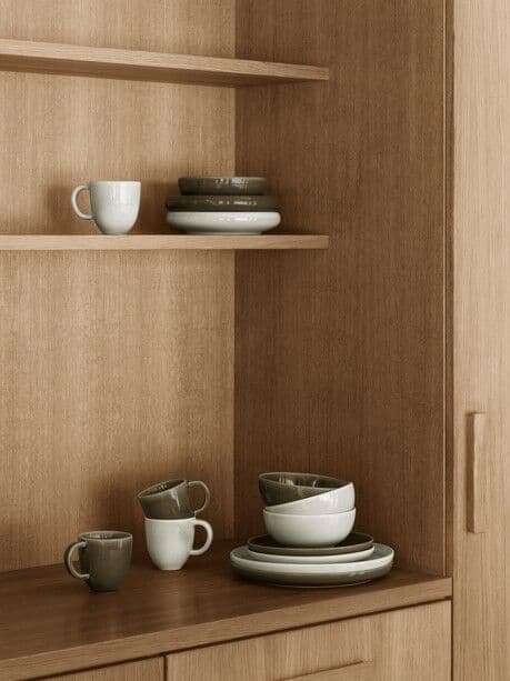 BLOMUS Десертна чиния CANJU, Ø21см – цвят сив (Pewter)