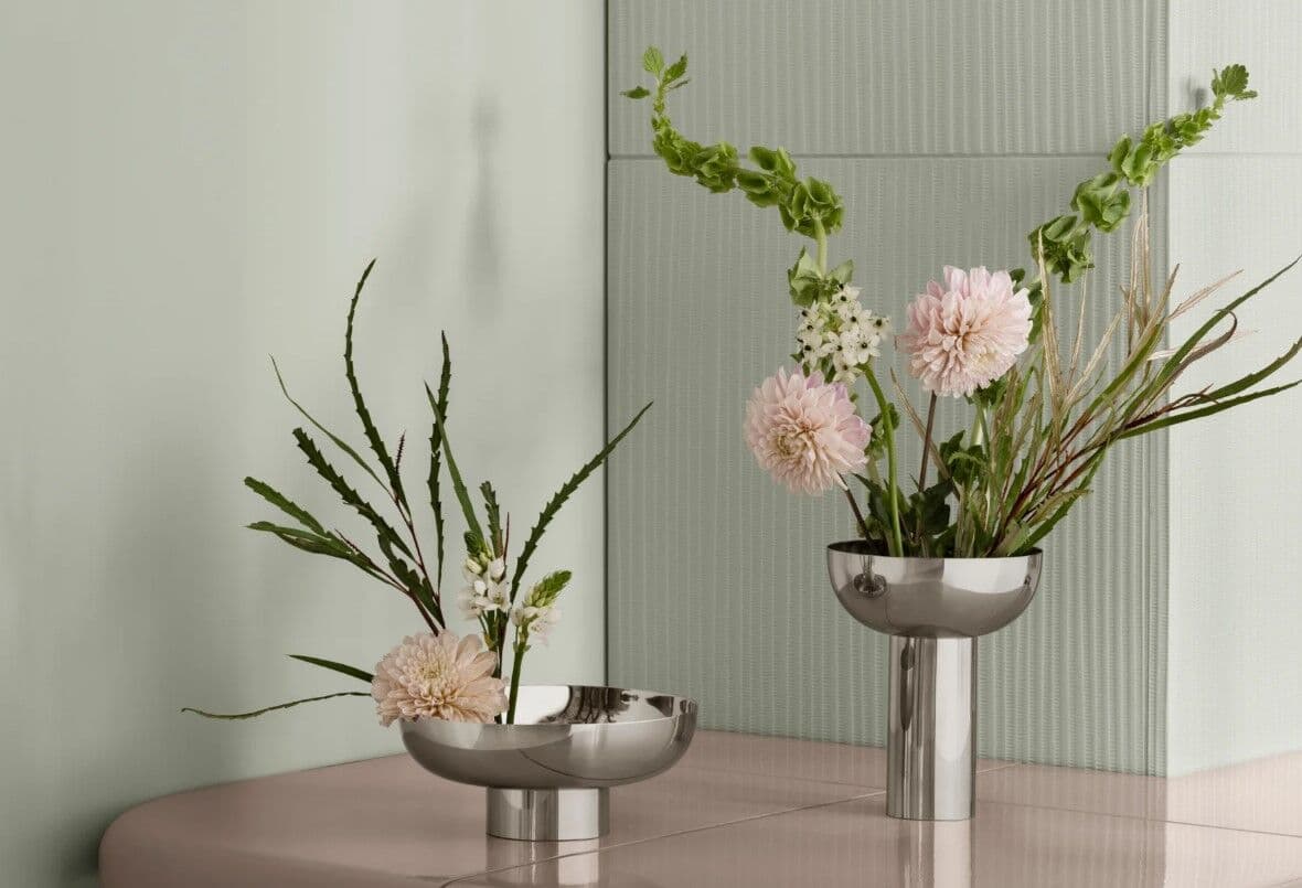 BLOMUS Ваза икебана MIYABI, ниска – полирана