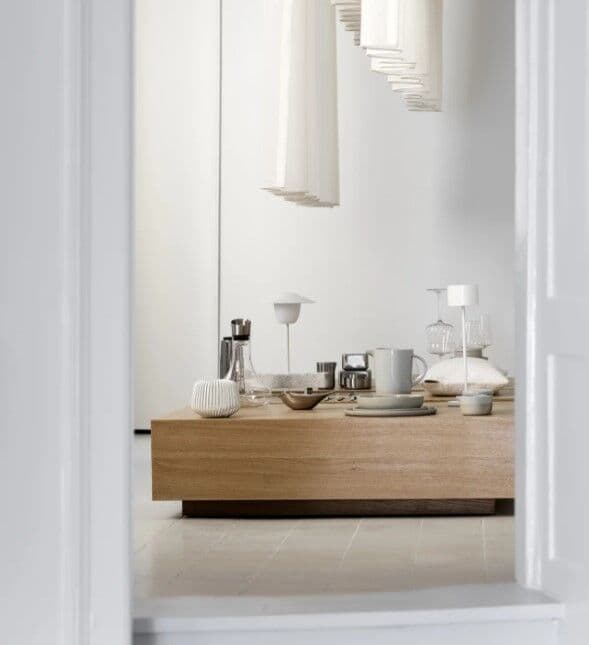 BLOMUS Свещник “LITO“ – размер S – цвят бял