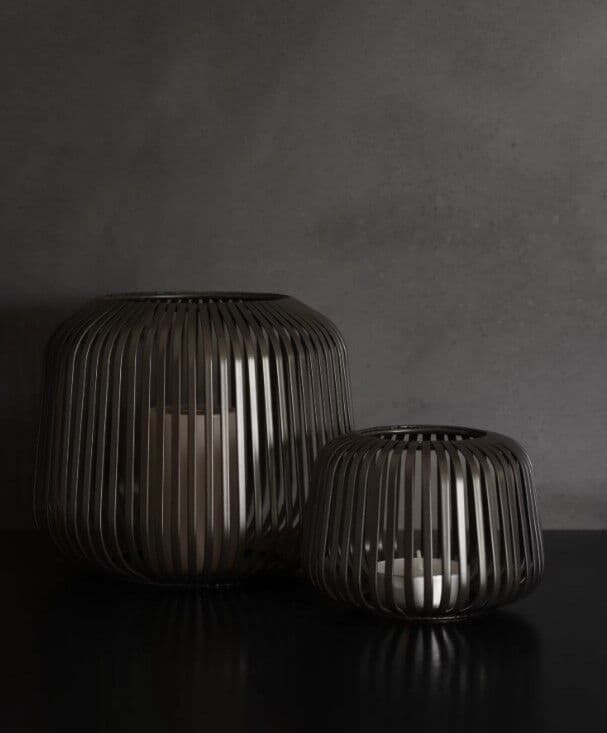 BLOMUS Свещник “LITO“ – размер S – цвят “Burned Metal“