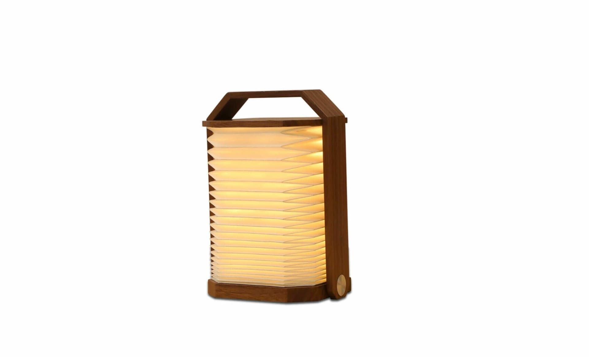 GINGKO Смарт лампа “Origami“ - орех