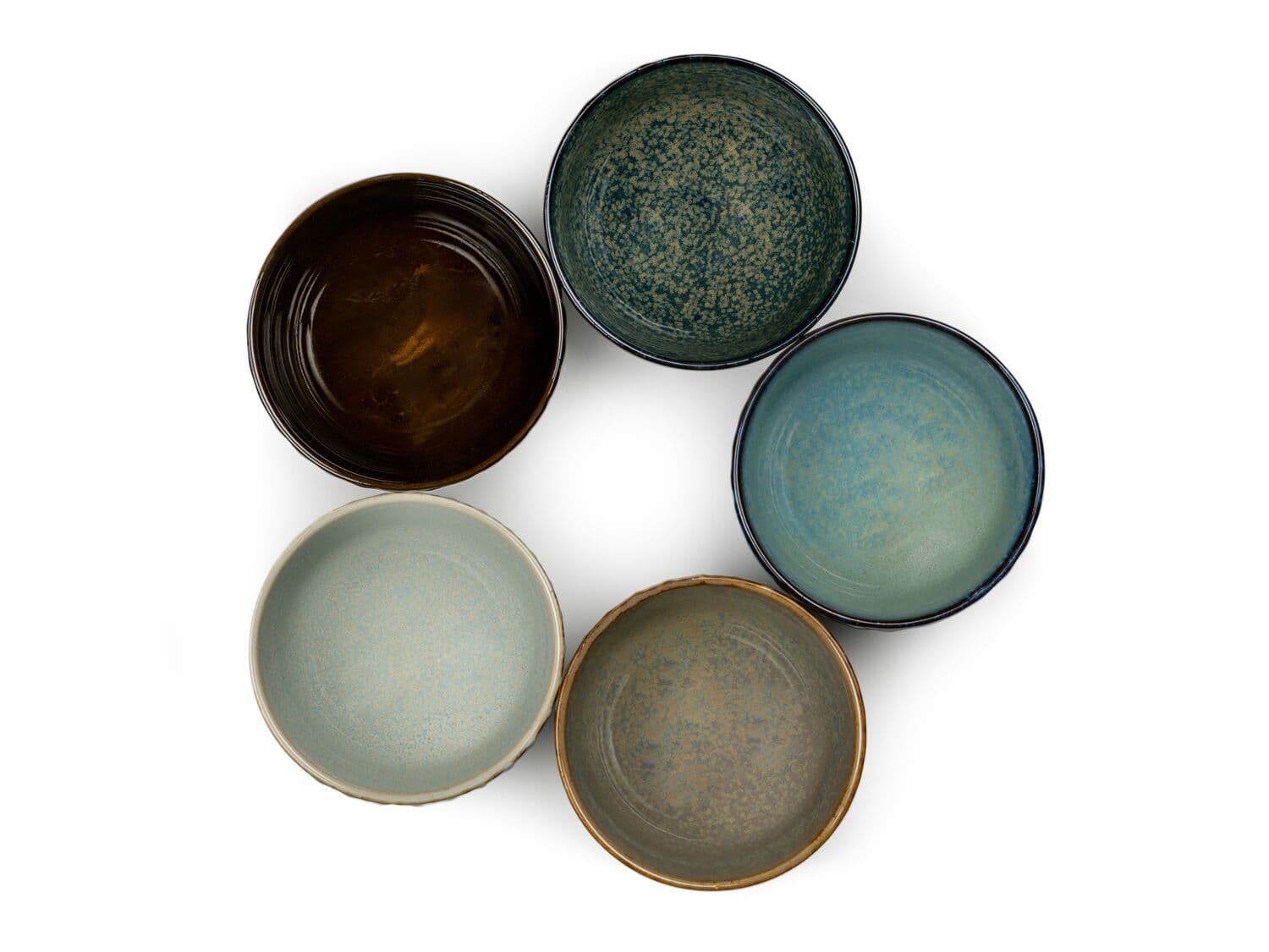 BREDEMEIJER Сет от 5 порцеланови купички за чай “Sara“