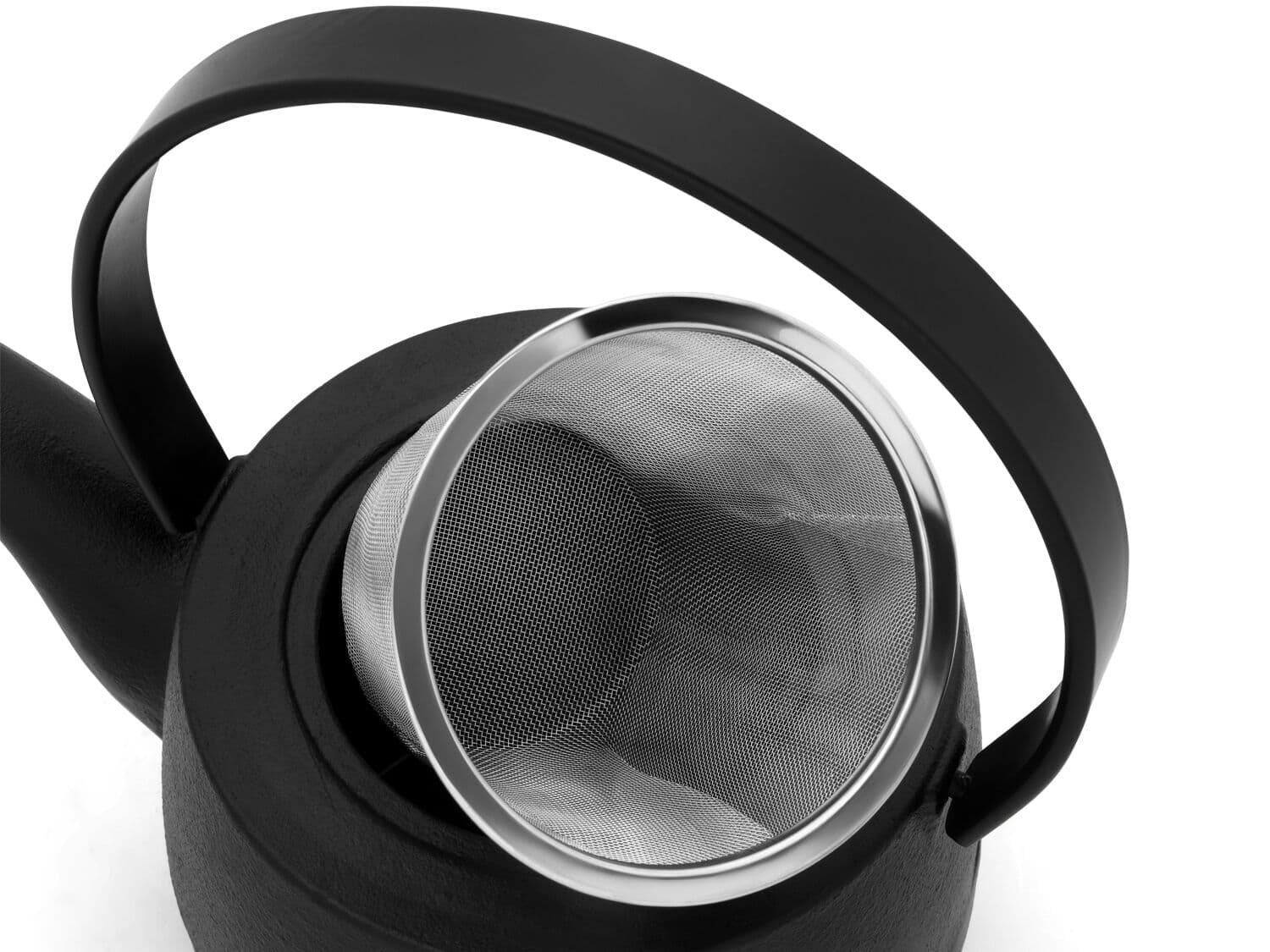 BREDEMEIJER Чугунен чайник “Kobe“ – черен – 1.2 л.