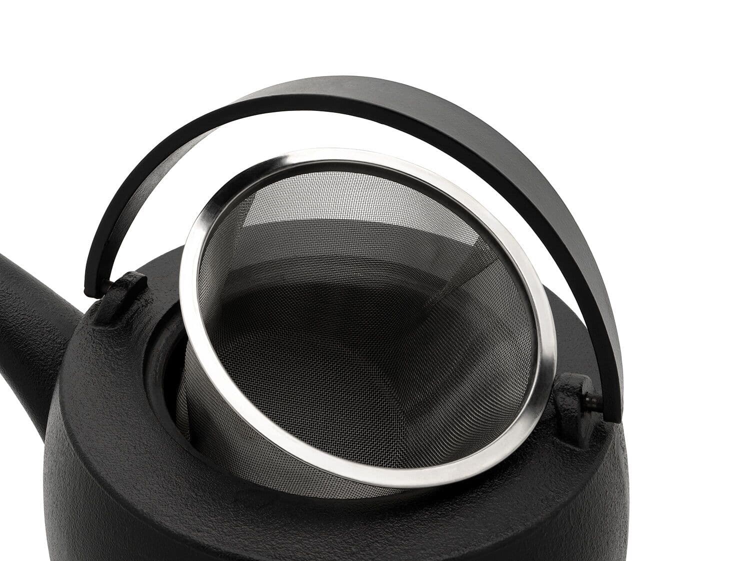 BREDEMEIJER Сет чугунен чайник “Sencha“ с приставка за подгряване – 1,2 л.- черен