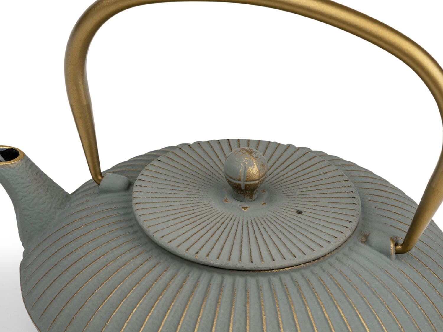 BREDEMEIJER Чугунен чайник “Linhai“ – цвят сив – 1.1 л.