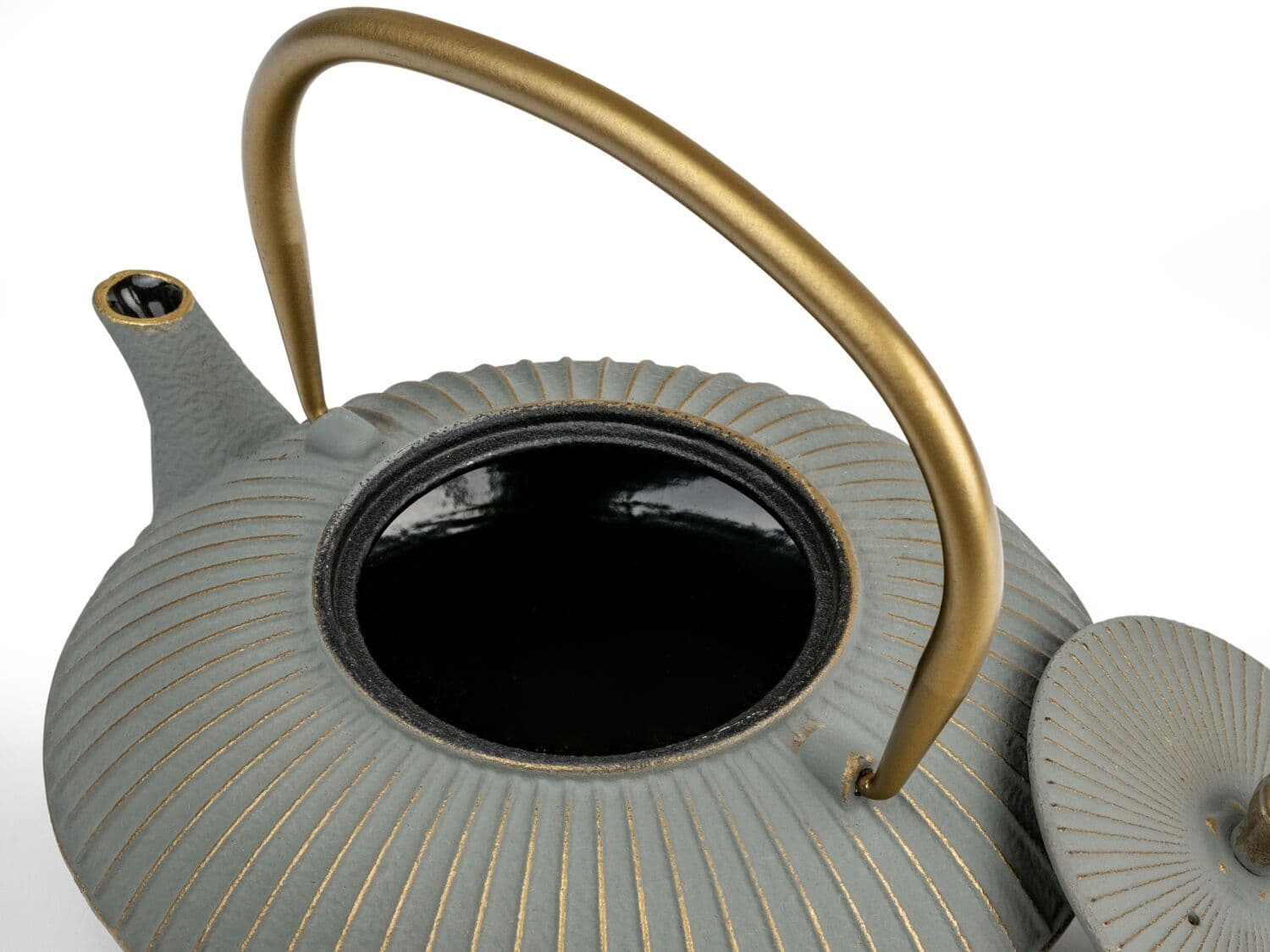 BREDEMEIJER Чугунен чайник “Linhai“ – цвят сив – 1.1 л.