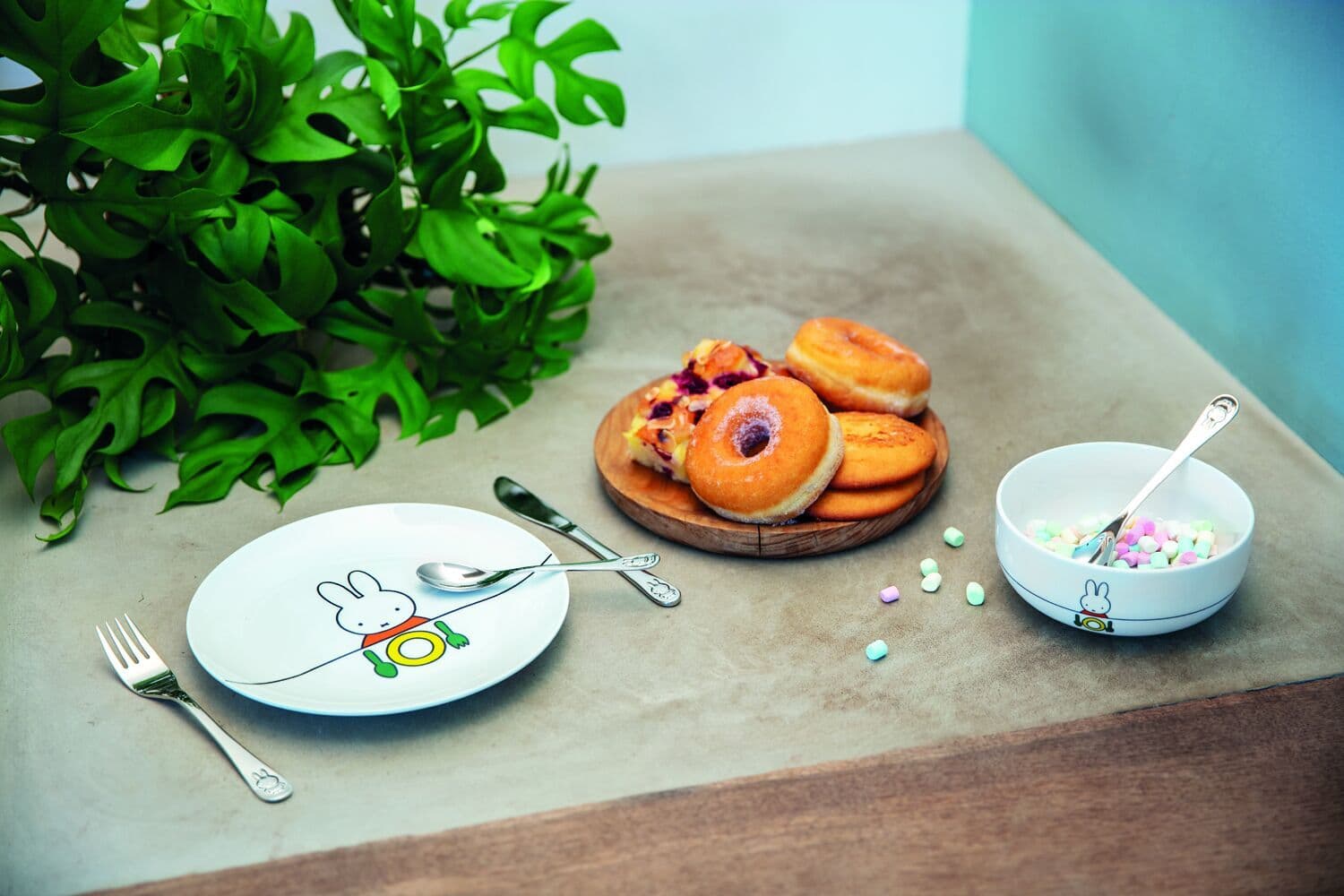 ZILVERSTAD Детски комплект за хранене “Miffy“ – 6 части