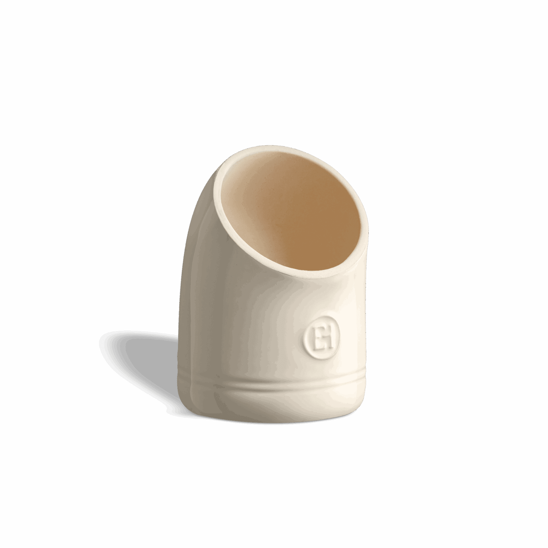 EMILE HENRY Керамичен съд за сол THE SALT PIG - цвят екрю