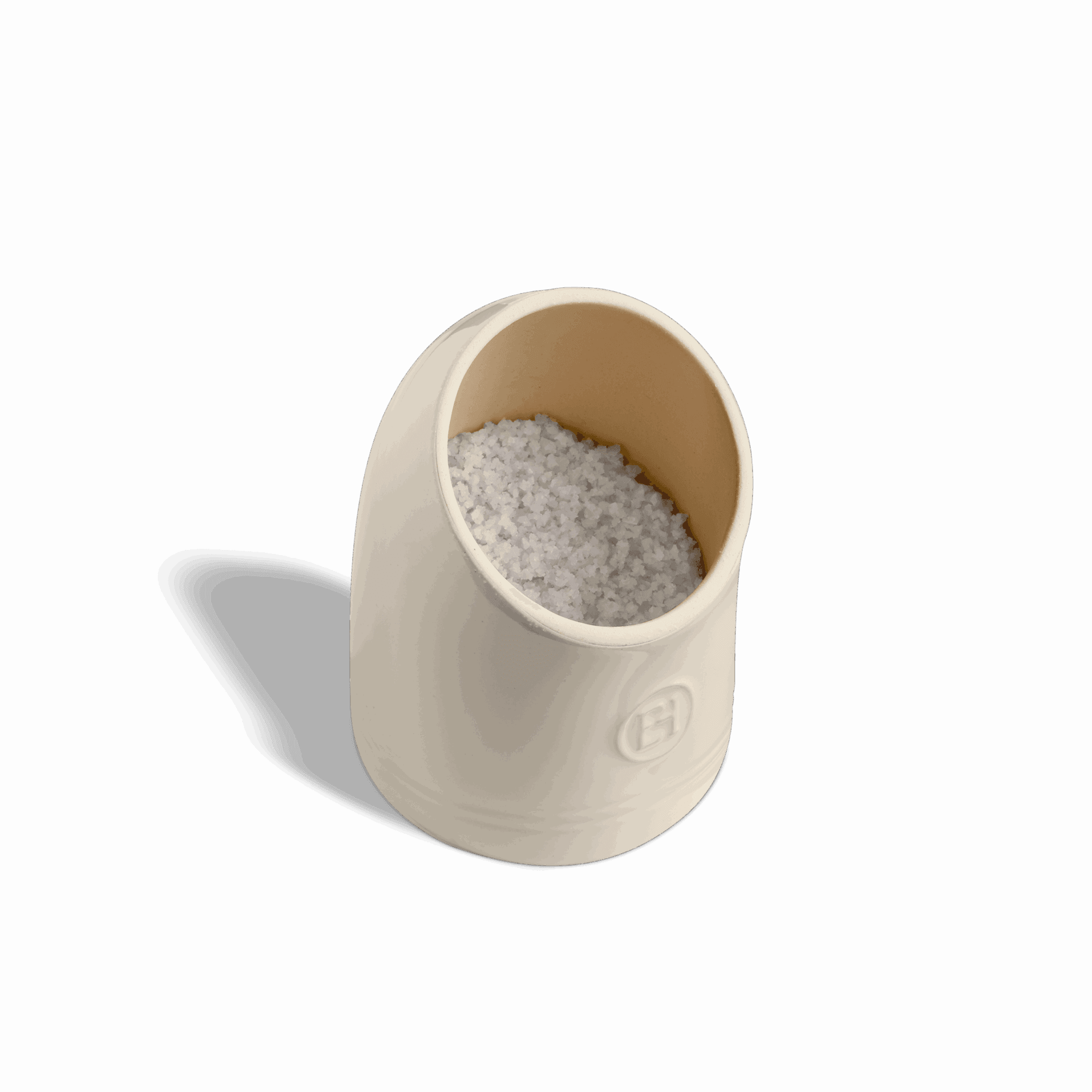 EMILE HENRY Керамичен съд за сол THE SALT PIG – цвят екрю