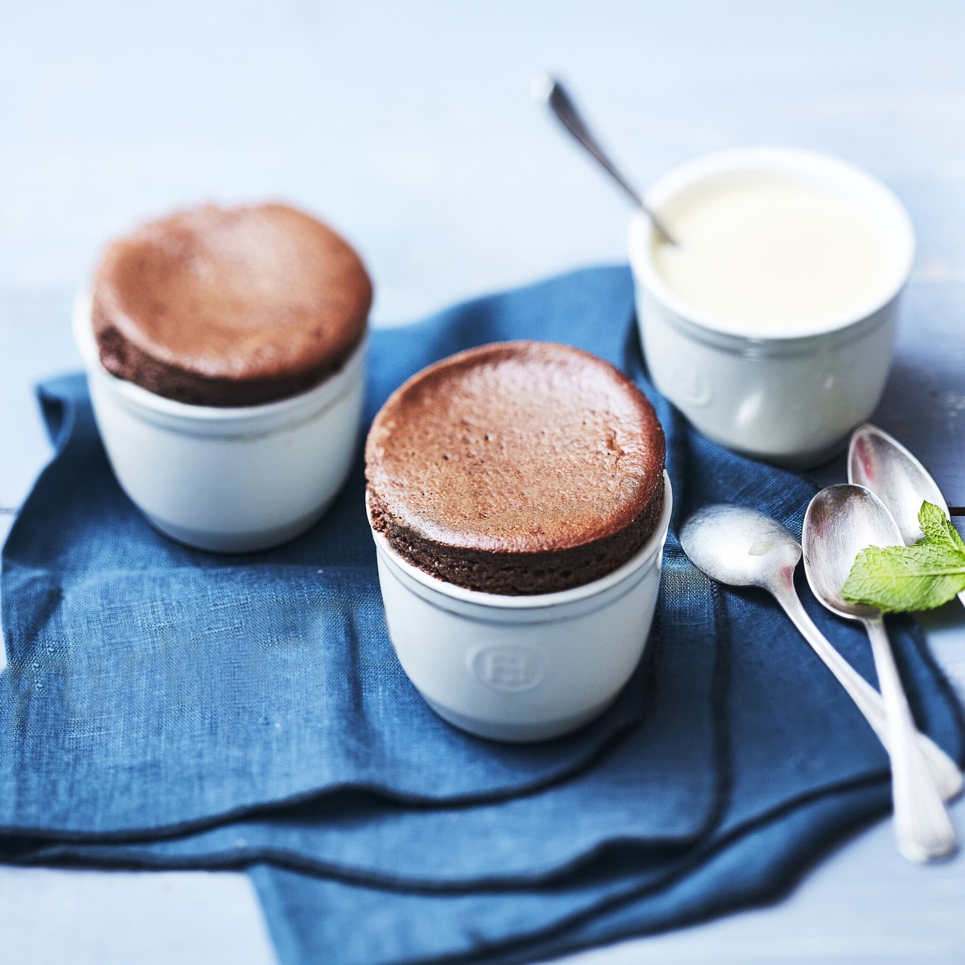 EMILE HENRY К-т 2 бр купички / рамекини „RAMEKINS SET N°8“ – цвят екрю