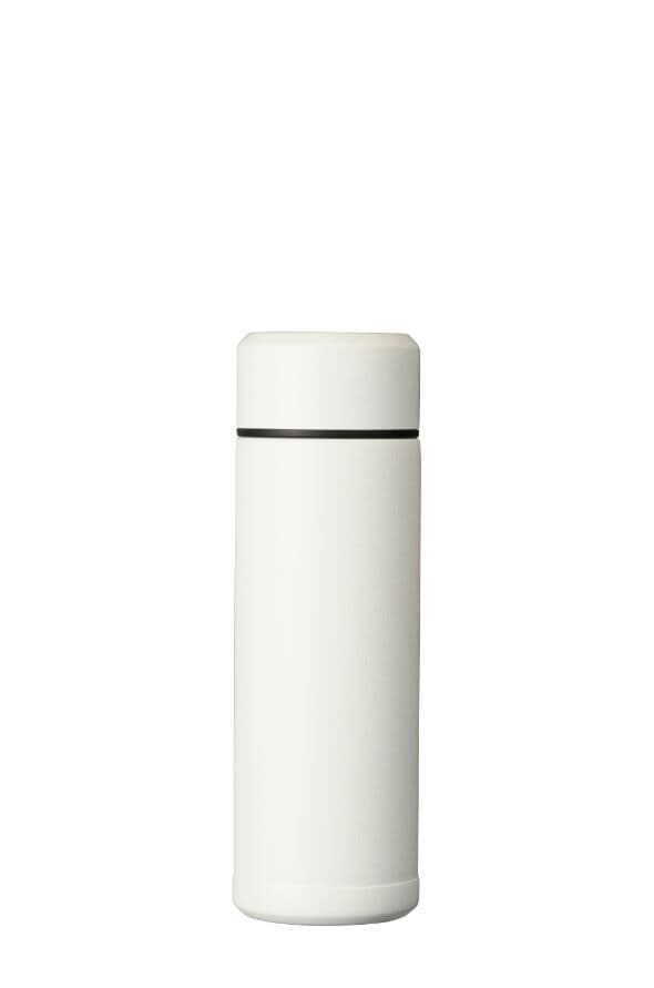 KYOCERA Двустенен термос с вакуумна изолация “Slim“ - 180 мл. - бял