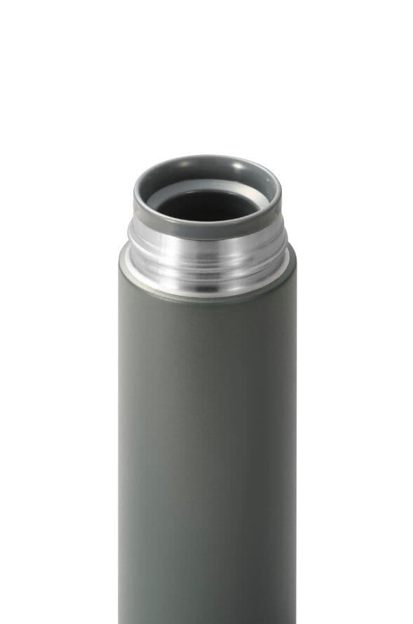 KYOCERA Двустенен термос с вакуумна изолация “Slim“ – 300 мл. – тъмно сив