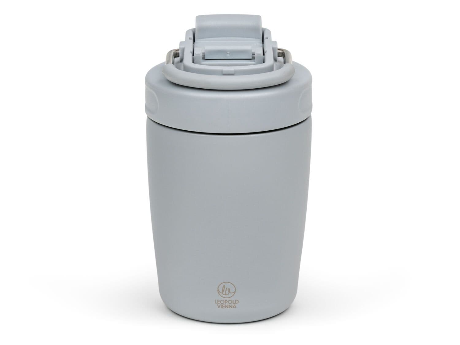 LEOPOLD VIENNA Двустенна термочаша “Moshi“ - 350 мл - цвят сив