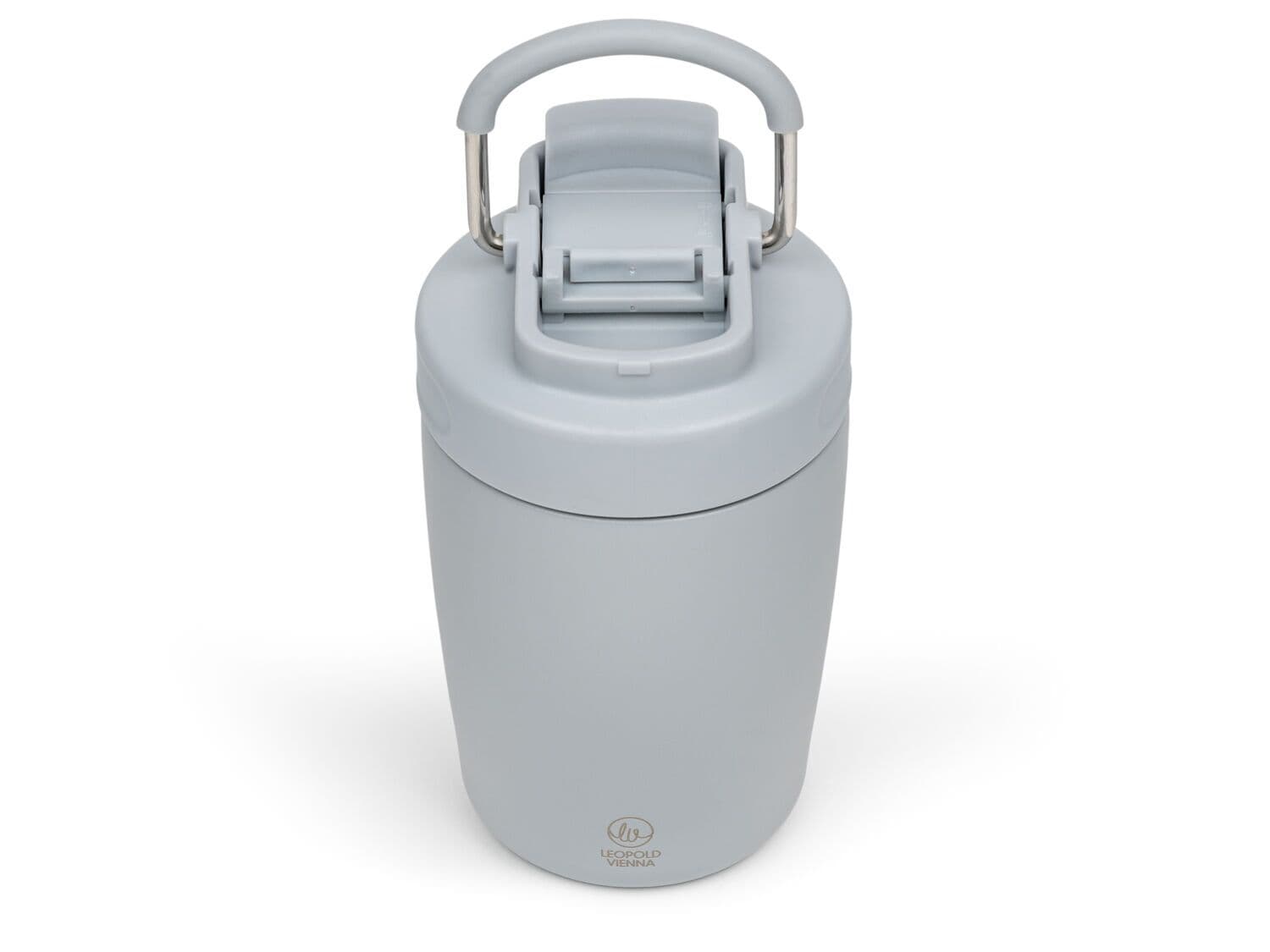 LEOPOLD VIENNA Двустенна термочаша “Moshi“ – 350 мл – цвят сив