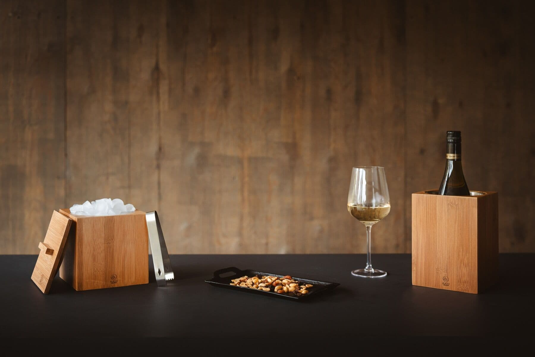 LEOPOLD VIENNA Бамбуков охладител за бутилки “Barolo“