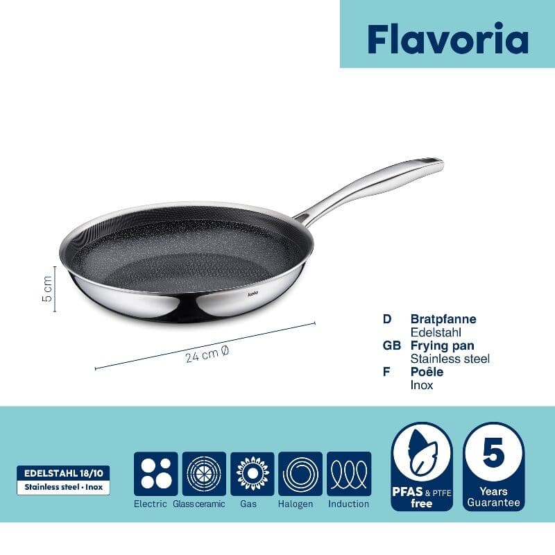 KELA Тиган “Flavoria“ със специално керамично покритие – Structure – Ø 24 см.