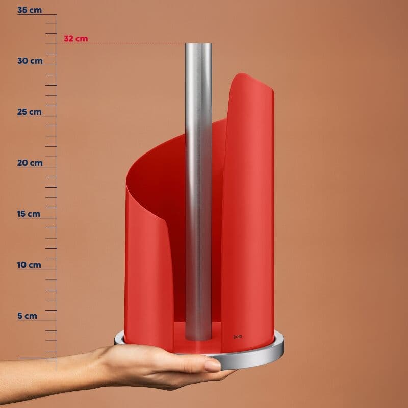KELA Стойка за кухненска ролка “Stella“ – червена