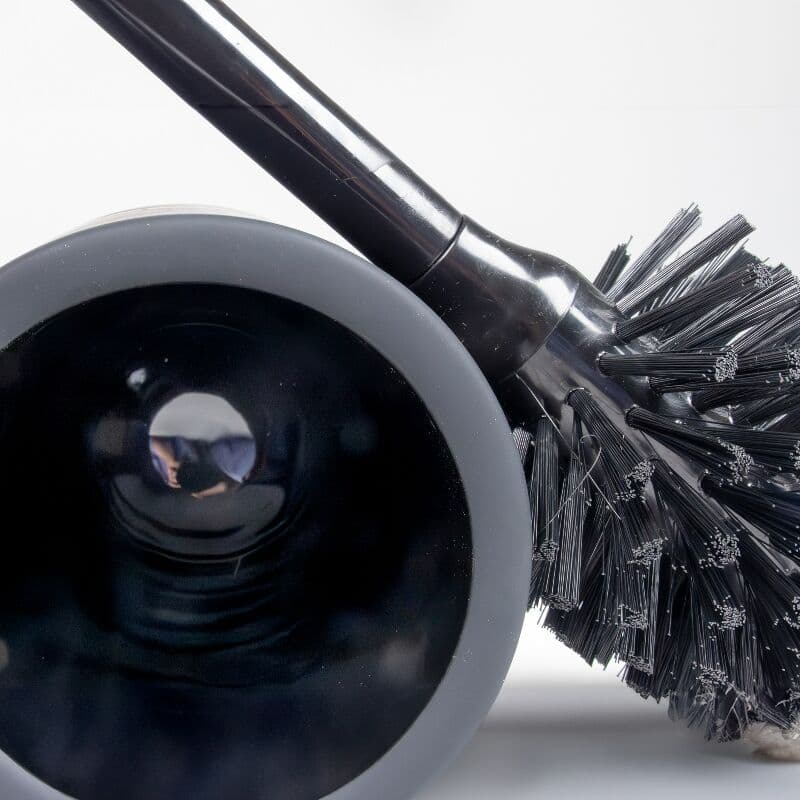 KELA Четка за тоалетна “Sana“ – черна