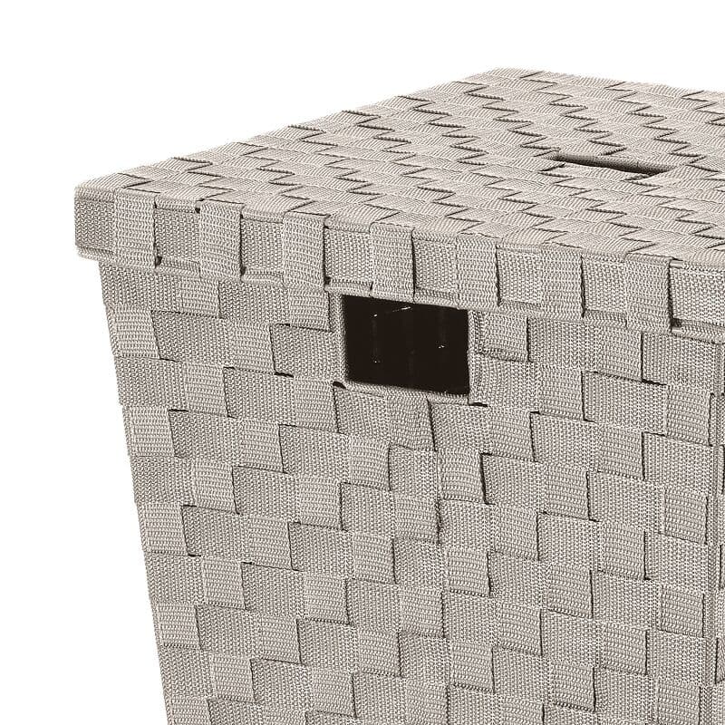 KELA Кош за пране “Alvaro“ – сребристо сив