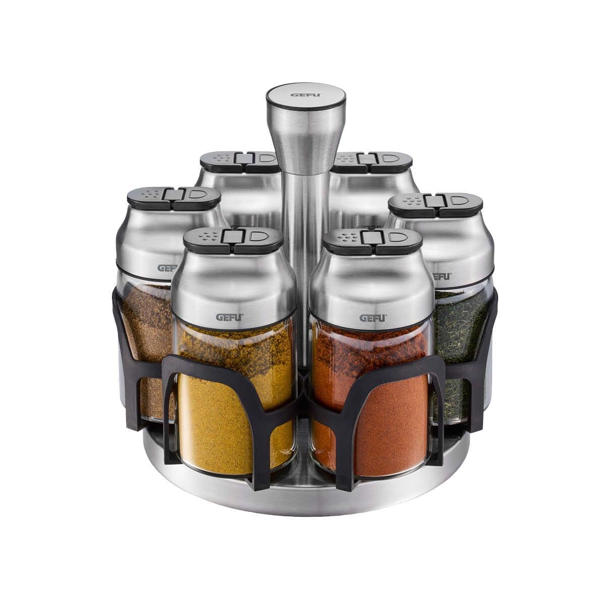 GEFU Комплект за подправки със стойка “KIPPO“ - 7 части