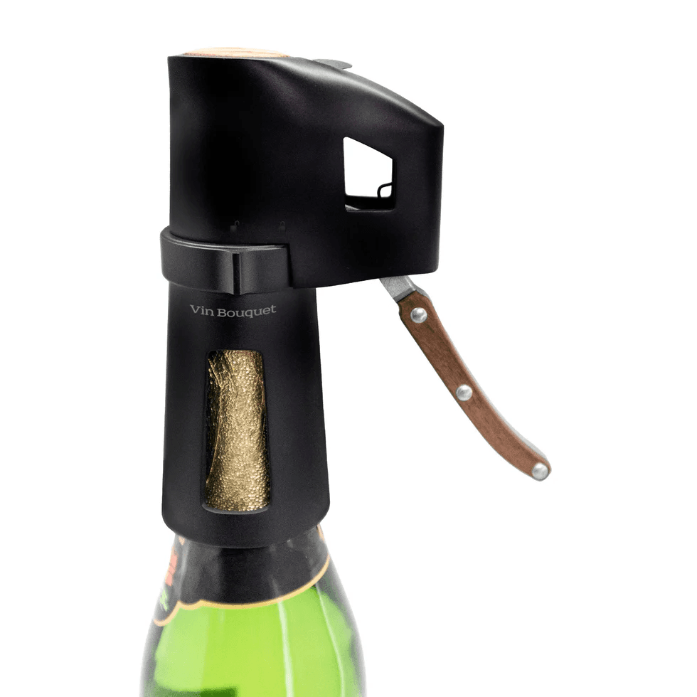 Vin Bouquet Отварачка за шампанско с дървена дръжка