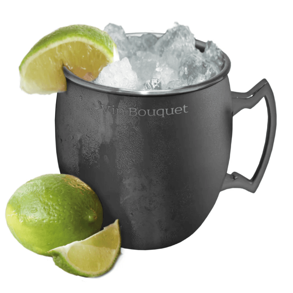 Vin Bouquet Чаша за коктейли 450 мл. - цвят черен мат