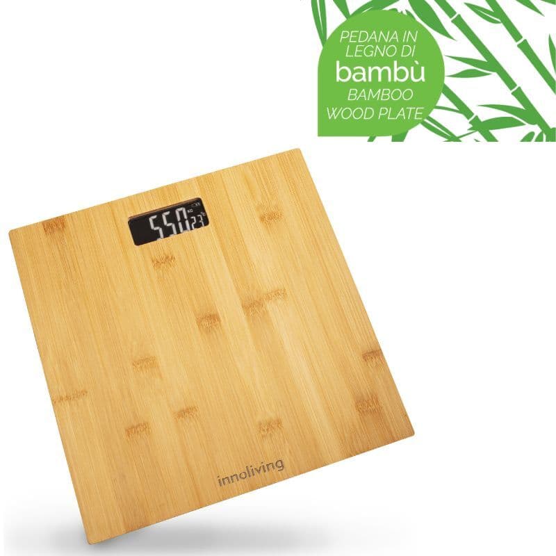 INNOLIVING Бамбуков електронен кантар