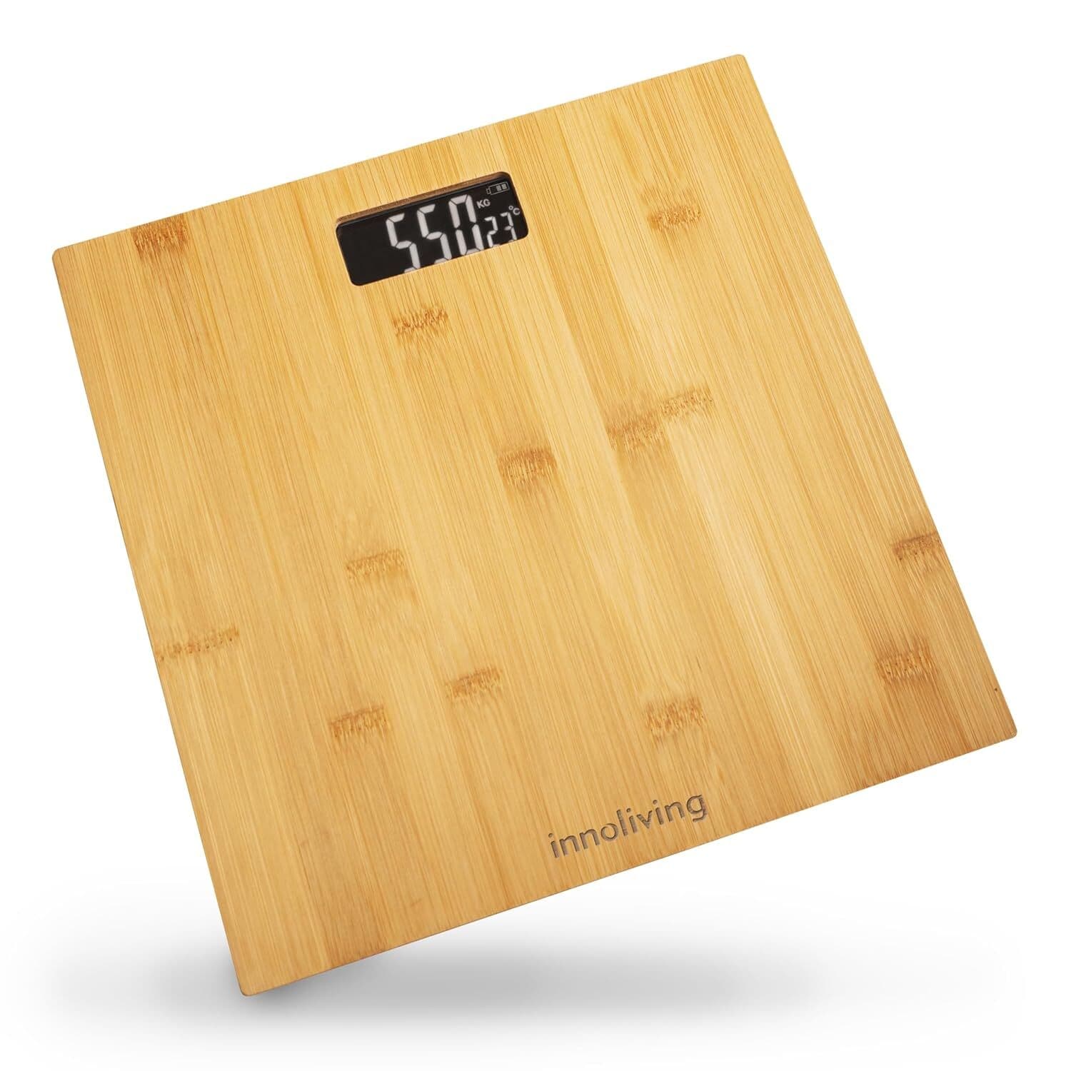 INNOLIVING Бамбуков електронен кантар