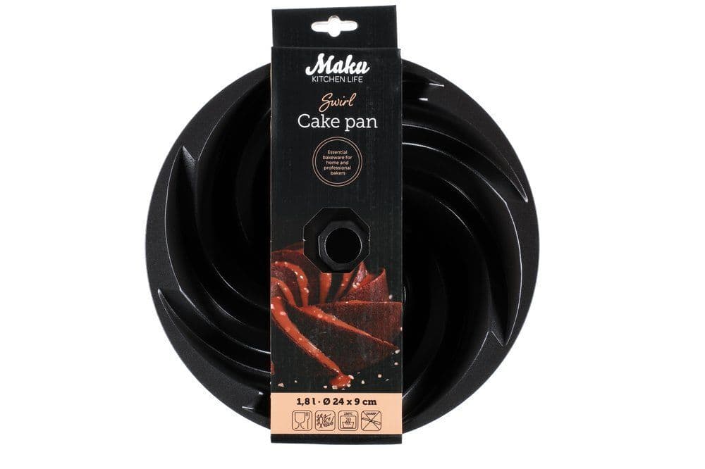 MAKU Форма за кекс – кръгла – с керамично покритие – 1,8 л.