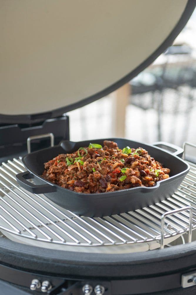 MUSTANG Чугунена тава за грил и барбекю – 26 х 26 см.